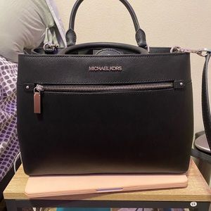 Michael Kors Hailee Large Saffiano Leather Satchel